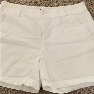 White shorts